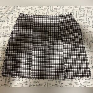 BDG Urban Outfitters Black and White Plaid Fabric